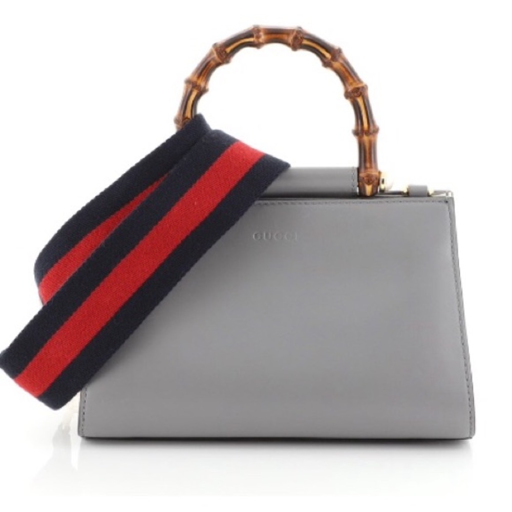 Gucci Nymphaea bamboo top handle